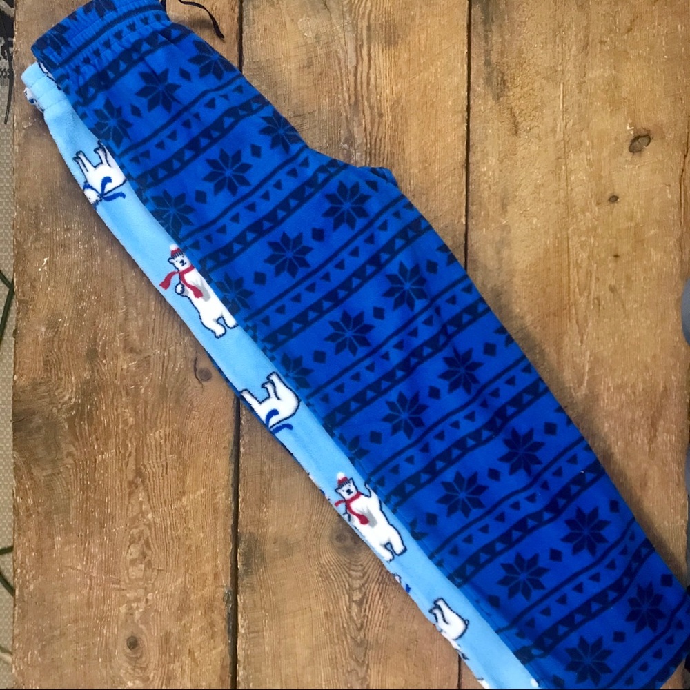 NWOT boys fleece pj pants size 14/16